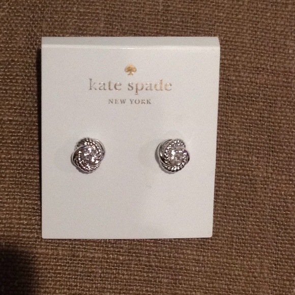 kate spade Jewelry - Kate Spade Infinity & Beyond earrings